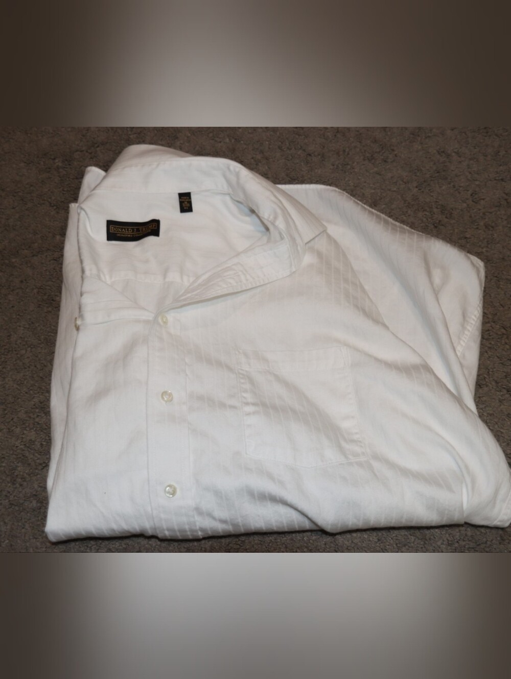 Donald Trump Signarure Dress Shirt 32/33